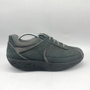 MBT Mens 11 Amri Bike Toe Oxford Shoes Castlerock Leather Walking Comfort Rocker